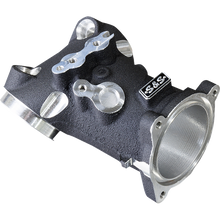 Load image into Gallery viewer, S&amp;S CYCLE MANIFOLD PREMIUM 55MM CNC PORTED BLACK FOR M8 2017-2023 160-0276