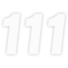 Load image into Gallery viewer, FACTORY EFFEX FACTORY 4" NUMBER WHITE #1 08-90011