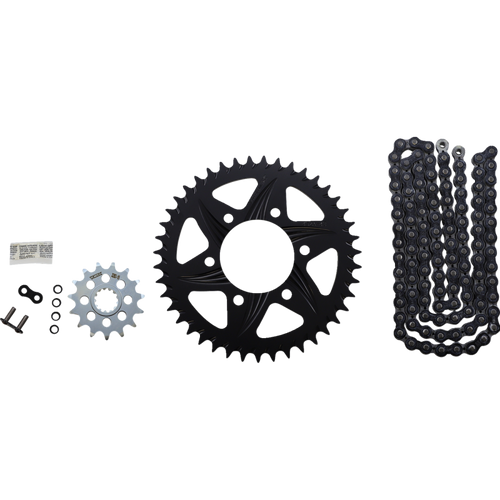 VORTEX CHAIN KIT ZX-6R BLACK CK4212