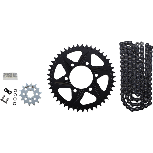 VORTEX CHAIN KIT ZX-6R BLACK CK4216
