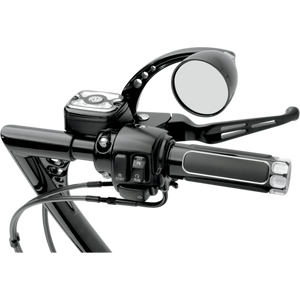 DRAG SPECIALTIES 96-17 B/T SLOTTED BLACK LEVER SET 0610-0142