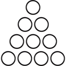 Load image into Gallery viewer, JAMES GASKET 06-12 DYNA/07-12 TOUR DIPSTICK ORING 10P JGI-11120