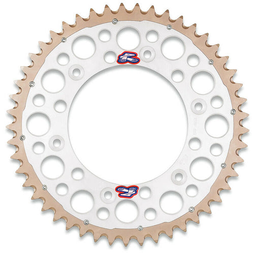 RENTHAL RENTHAL TWINRING SPROCKET 1540-520-50GP SILVER 1540-520-50GPSI