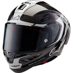 ALPINESTARS (ROAD) S-R10 ELEMENT HELMET CARB/SIL/BK XL 8200324-1368-XL