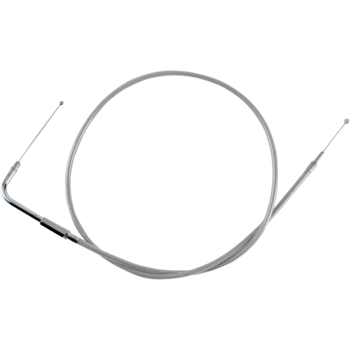 DRAG SPECIALTIES S/STEEL FL THROTTLE CABLE 5332200B
