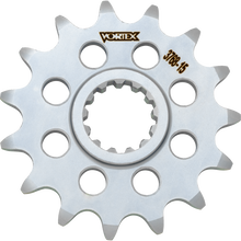 Load image into Gallery viewer, VORTEX SPROCKET VORTEX STEEL FRONT 520-15 TOOTH SLVR 3768-15