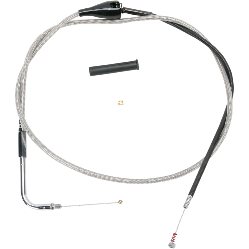 DRAG SPECIALTIES S/STEEL CRUISE CABLE 5342852B
