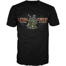 Load image into Gallery viewer, LETHAL THREAT TEE TATTD&amp;TRSHD BLACK 3X LT20892XXXL