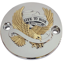 Load image into Gallery viewer, DRAG SPECIALTIES COVER PTS LTR GOLD 17-19 M8 I30-0223GA