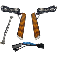 Load image into Gallery viewer, CUSTOM DYNAMICS LIGHT LED FORK AMB CHR CD-FORK-SS8-AC