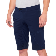Load image into Gallery viewer, 100% RIDECAMP SHORTS NAVY 38 40029-00026