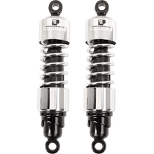 Load image into Gallery viewer, PROGRESSIVE SUSPENSION 12.0" 06-17 FLH/FLT 412 STD CHROME SHCKS 412-4079C