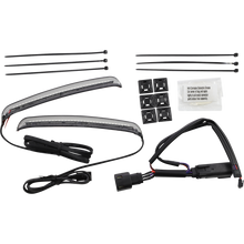 Load image into Gallery viewer, CIRO LLC Bag Blades '14-up Red LEDs, Light Smoke Lenses 40042