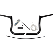Load image into Gallery viewer, FAT BAGGERS INC HANDLEBAR 10" BL PT FLH 909110-B