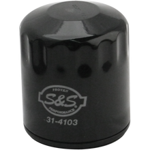 Load image into Gallery viewer, S&amp;S CYCLE 99-17 T/C/17-UP MIL8 BLK OIL FILTER (EA) 31-4103A