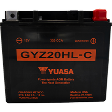 Load image into Gallery viewer, YUASA Factory Activated AGM GYZ20HLC YUAM720GHC