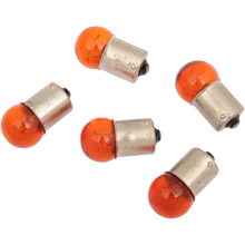 Load image into Gallery viewer, DRAG SPECIALTIES AMBER 10WATT SINGLE FILIMENT BULB 5PK DS-282002