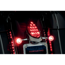 Load image into Gallery viewer, KURYAKYN CUSTOM RTURN SIGNAL &amp; LIC PL MNT FOR INDIAN, CHR PN 3128 KUR3128