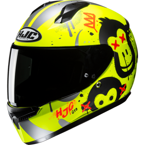 HJC C10 GETI SF HI-VIZ XS 0102-0285