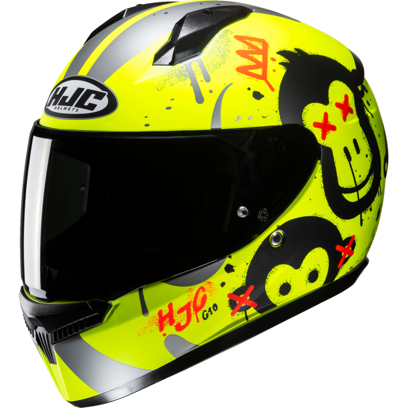 HJC C10 GETI SF HI-VIZ XS 0102-0285