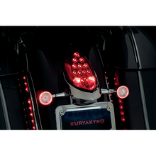 Load image into Gallery viewer, KURYAKYN CUSTOM RTURN SIGNAL &amp; LIC PL MNT FOR INDIAN, CHR PN 3128 KUR3128