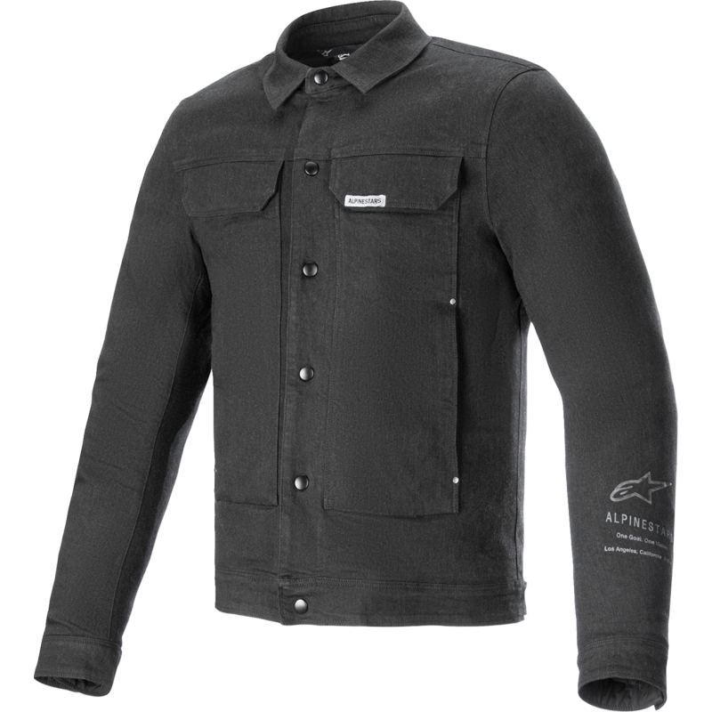 ALPINESTARS (ROAD) JACKET GARAGE GRAY/BK 4X 4300524-1294-4X