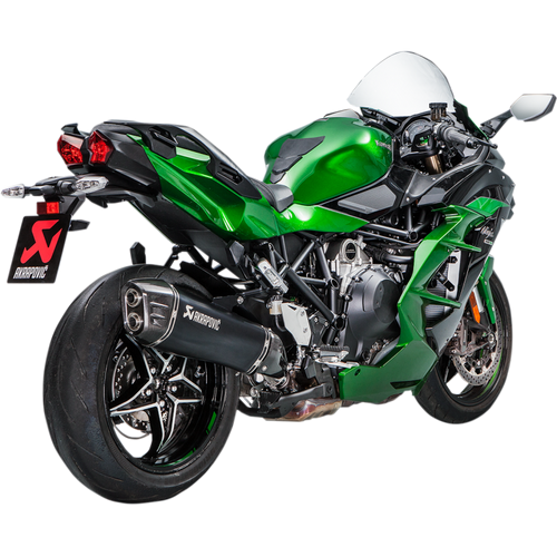 AKRAPOVIC 18-20 H2 SX EC SO SS/TI/CF BLACK S-K10SO21-HRAABL