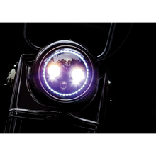 Load image into Gallery viewer, KURYAKYN HEADLIGHT PRISM +7" BLK PN 2478- KUR2478
