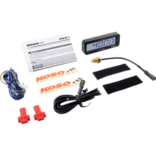 Load image into Gallery viewer, KOSO NORTH AMERICA PRO 1 MUTLI FUNCTIONS METER BLACK BA054000