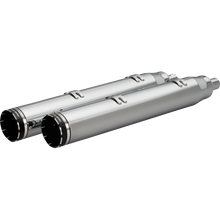 Load image into Gallery viewer, KHROME WERKS 4-1/2&quot; War Hammer Mufflers Chrome 202220