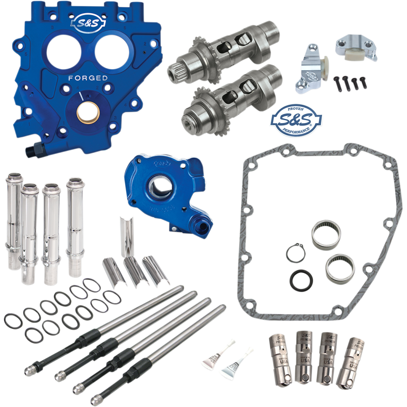 S&S CYCLE CAMS 551CEZ W/PLATE 07-17 CH/DR 330-0544
