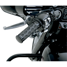 Load image into Gallery viewer, DRAG SPECIALTIES 81-19 MODELS CUSTOM RUBBER GRIPS W/BLK 0630-0774