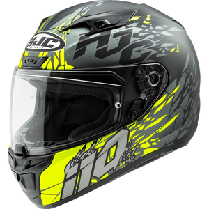 HJC i10 PITFALL SF BK/HV 2X 0000399560