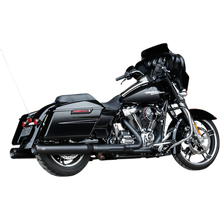 Load image into Gallery viewer, S&amp;S CYCLE MUFFLERS BLK 4.5"GNX M8FL 550-0990