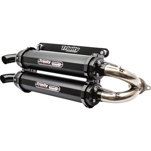 TRINITY RACING MUFFLER XP TURBO BK CRKT TR-4152S-C2