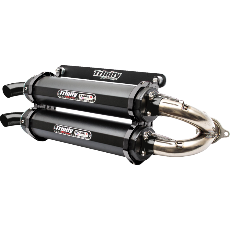 TRINITY RACING MUFFLER XP TURBO BK CRKT TR-4152S-C2