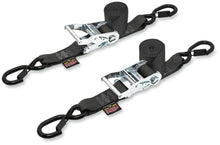 Load image into Gallery viewer, POWERTYE MFG. TIEDOWN RATCH 1.5" BLK 30572-S