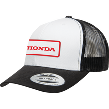 Load image into Gallery viewer, FACTORY EFFEX-APPAREL HAT HONDA THROWBK BLK/WHT 25-86304