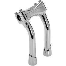 Load image into Gallery viewer, Biltwell Murdock Pullback Risers Chrome - 8&quot;