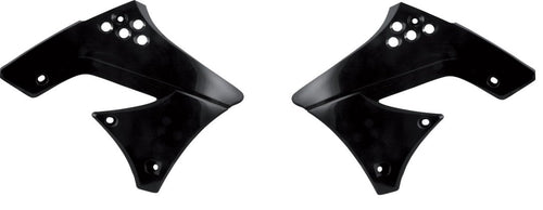 Acerbis - 09-12 Kawasaki KX250F Radiator Shroud - Black (2141721089)