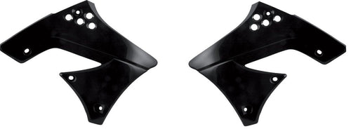 Acerbis - 09-12 Kawasaki KX250F Radiator Shroud - Black (2141721089)