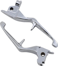 Load image into Gallery viewer, Kuryakyn 1843 Motorcycle Handlebar Accessory: Clutch and Brake Trigger Levers for 2014-16 Harley-Davidson Touring Motorcycles, Chrome, 1 Pair