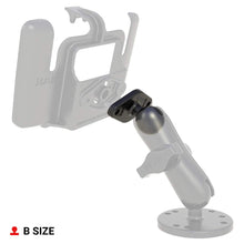 Load image into Gallery viewer, Ram Mount 2.43 x 1.31-Inch Diamond Ball Base with 1-Inch Ball (Black)
