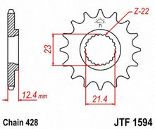 Load image into Gallery viewer, JT SPROCKETS SPROCKET C/S XT250 08 15T JTF1594.15