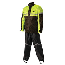 Load image into Gallery viewer, NELSON-RIGG RAINSUIT SR-6000 STORMRIDER BLK/HV-YEL - SM SR-6000-HVY-01-SM