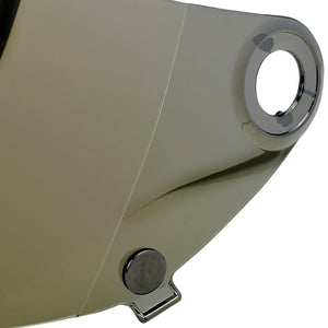 Biltwell | Gringo S Gen2 Flat Shield | Gold Mirror | Anti-Fog | Scratch Resistant | UV/A UV/B Resistant | Motorcycle Helmet Accessory