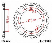 Load image into Gallery viewer, JT SPROCKETS SPROCKET RR VFR 43T JTR1340.43
