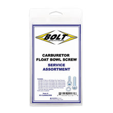 Load image into Gallery viewer, Bolt Mc Hardware MC Hardware SV-CARBSCRW Carburetor Float Bowl Screw Service Assortment Kit