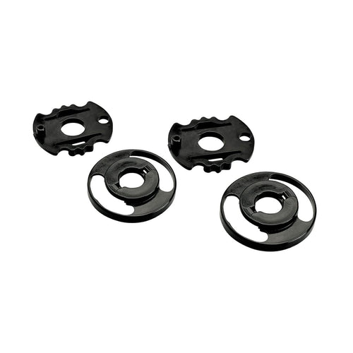 Biltwell | Gen 2 Baseplate Set (pair) Black | Replacements for Gen 2 Gringo S and Gen 2 Lane Splitter Motorcycle Helmet Shield