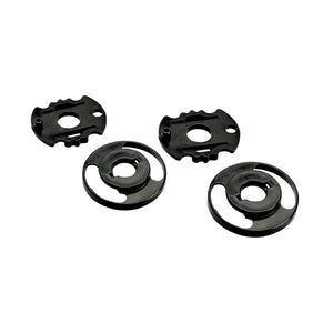 Biltwell | Gen 2 Baseplate Set (pair) Black | Replacements for Gen 2 Gringo S and Gen 2 Lane Splitter Motorcycle Helmet Shield